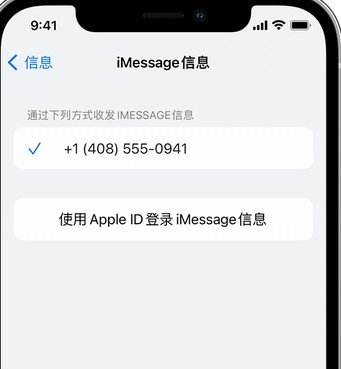 桃山apple维修iPhone上无法正常发送iMessage信息 