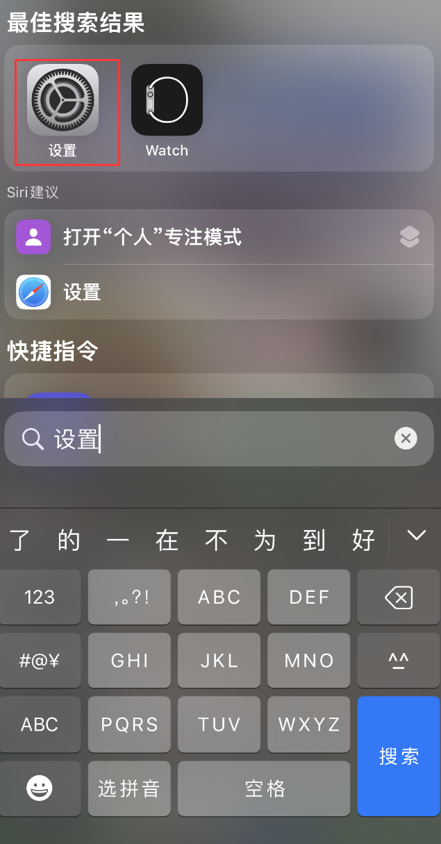 桃山苹果手机维修分享：iPhone 找不到“设置”或“App Store”怎么办？ 