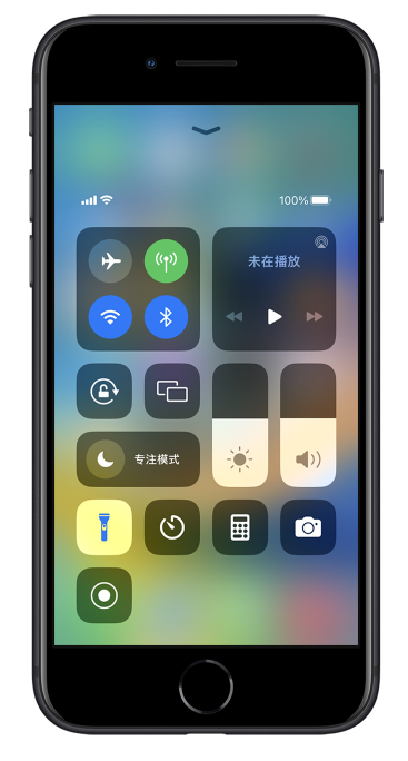 桃山苹果14维修分享苹果iPhone 14 Pro手电筒开启方法 